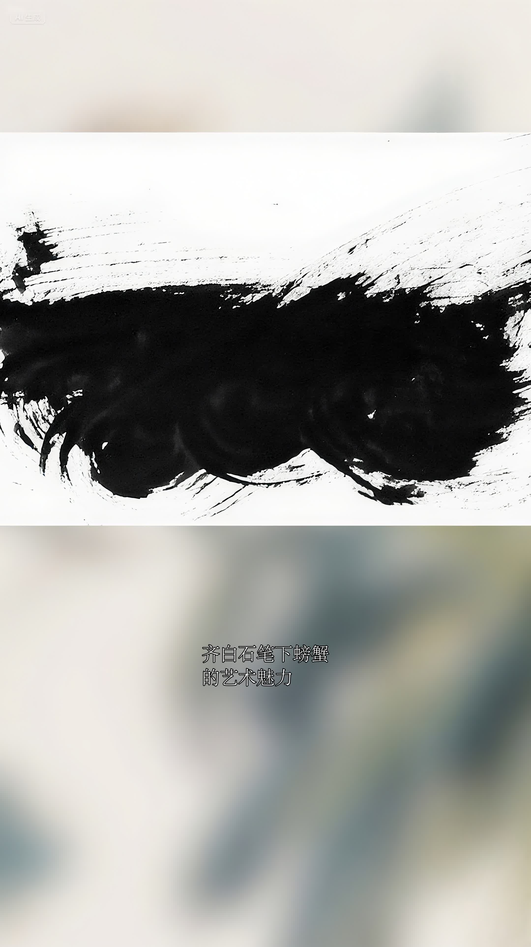 齐白石笔下螃蟹的艺术魅力