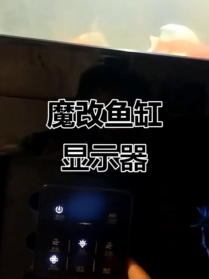 鱼缸显示屏坏了,DIY改造让它重生