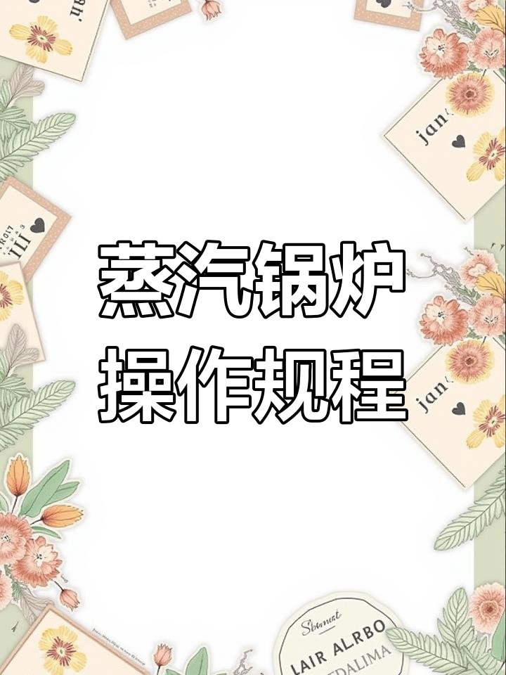 天然气蒸汽锅炉操作前准备与安全检查