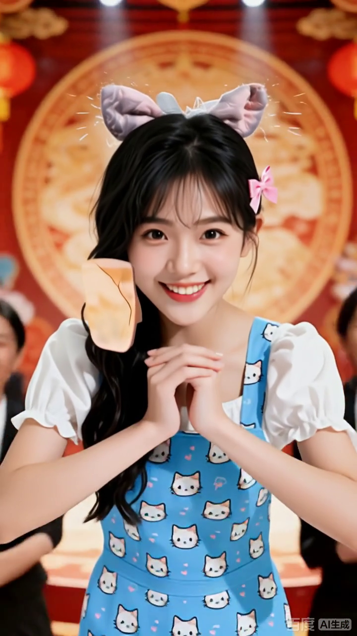 萌系猫耳少女报到