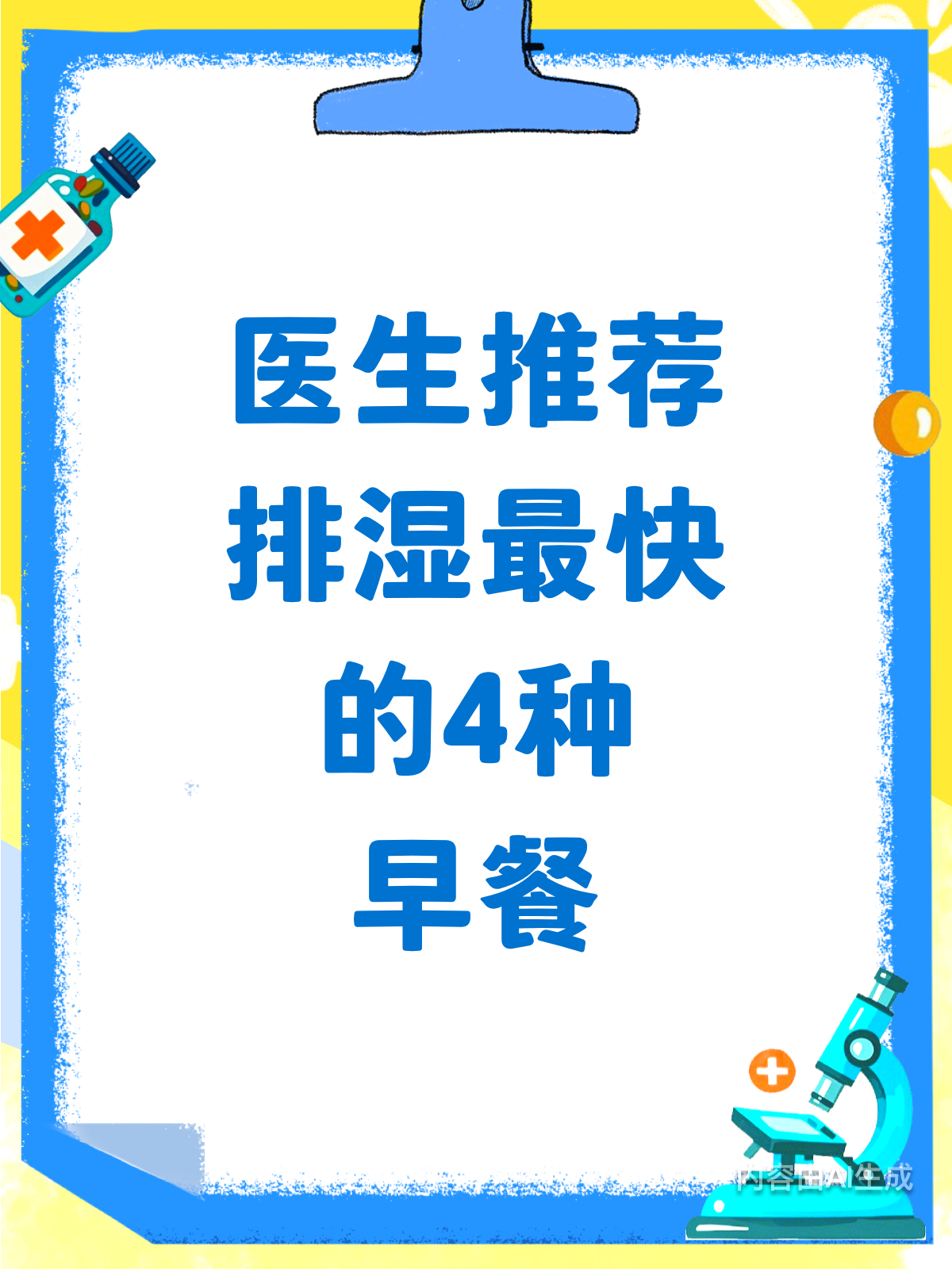 医生私藏!4种早餐助你快速排湿