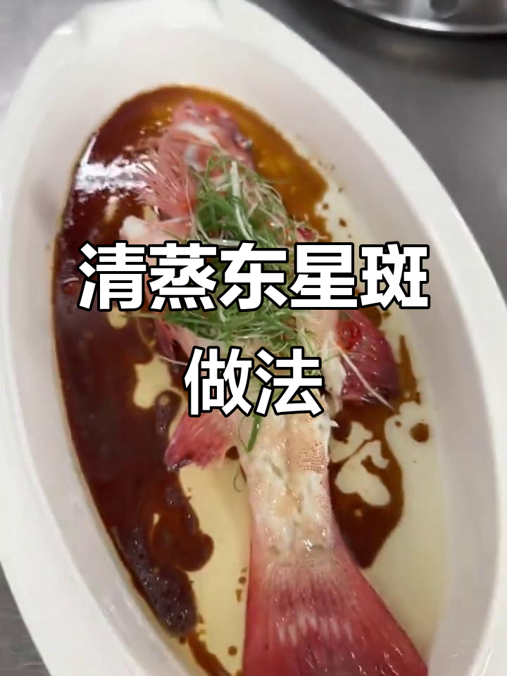 18年大厨教你做爆款清蒸东星斑,完美掌握粤菜经典