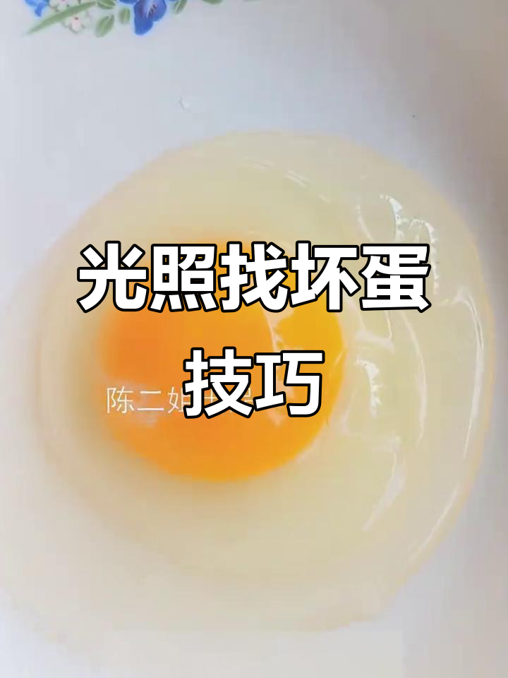 光照法教你辨别坏蛋,鸡蛋鸭蛋都能轻松识别