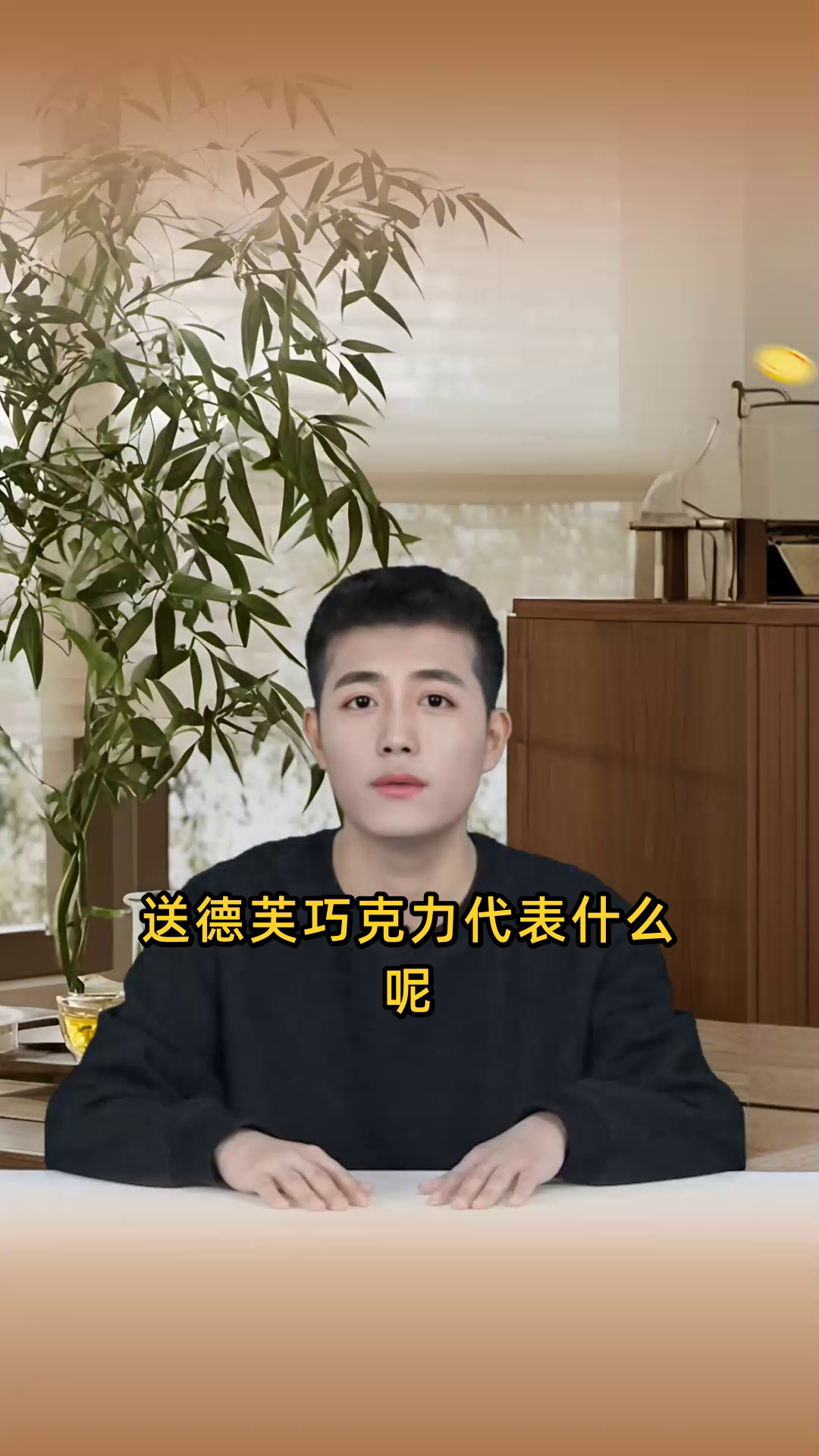 送德芙巧克力代表什么
