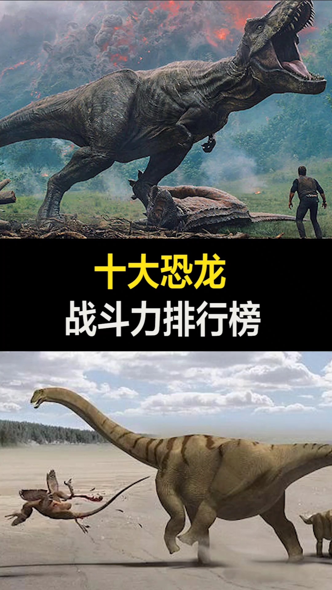 十大恐龙战斗力排行榜