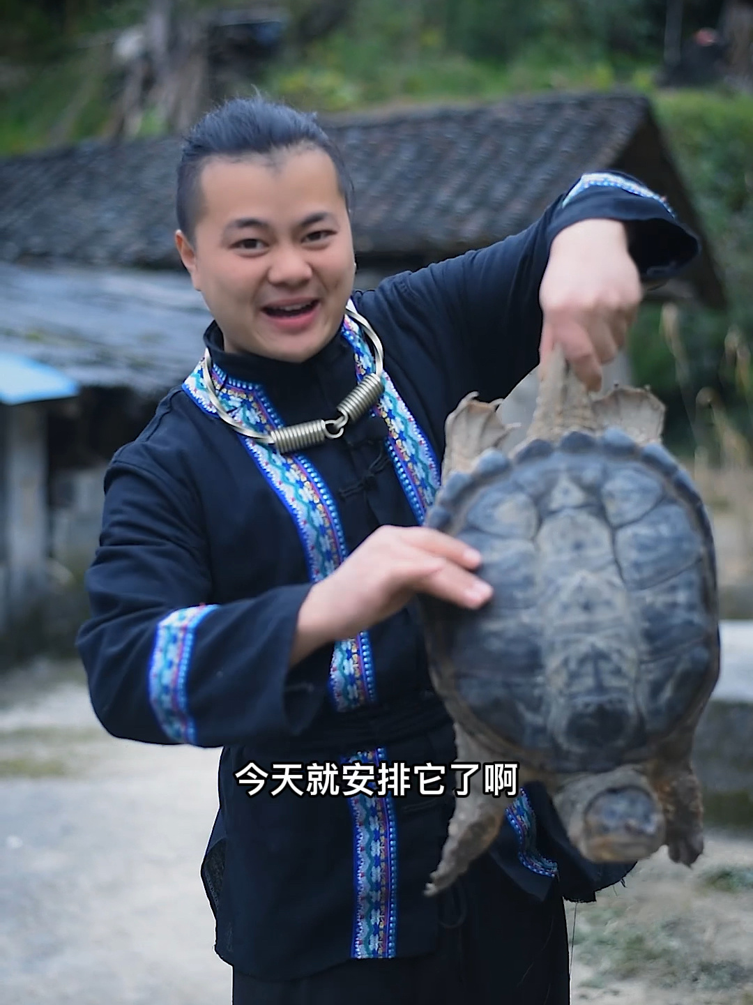 这是人工养殖鳄鱼龟,很好吃 肉质很鲜美