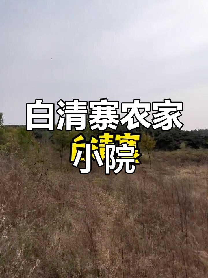 沈阳白清寨农家院,群山环绕、鱼塘相伴的田园生活