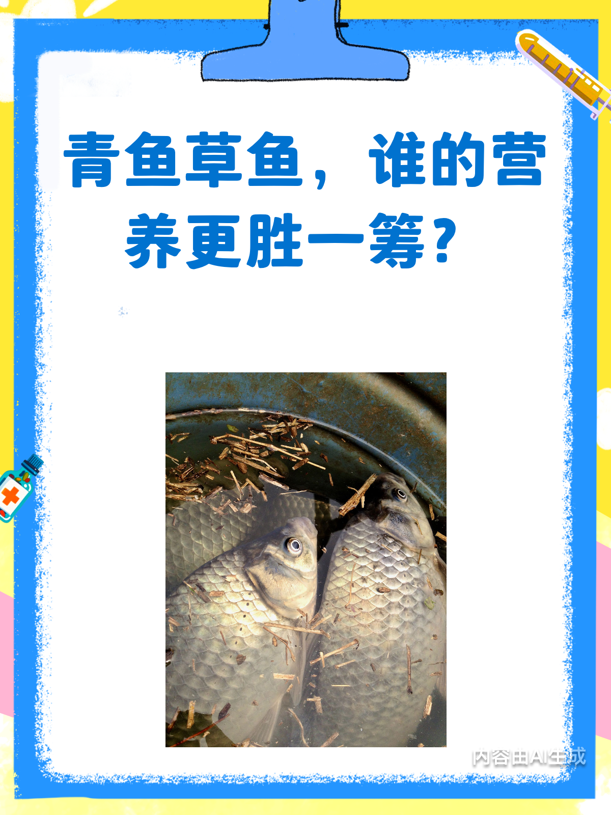 青鱼vs草鱼,营养PK赛谁是赢家?