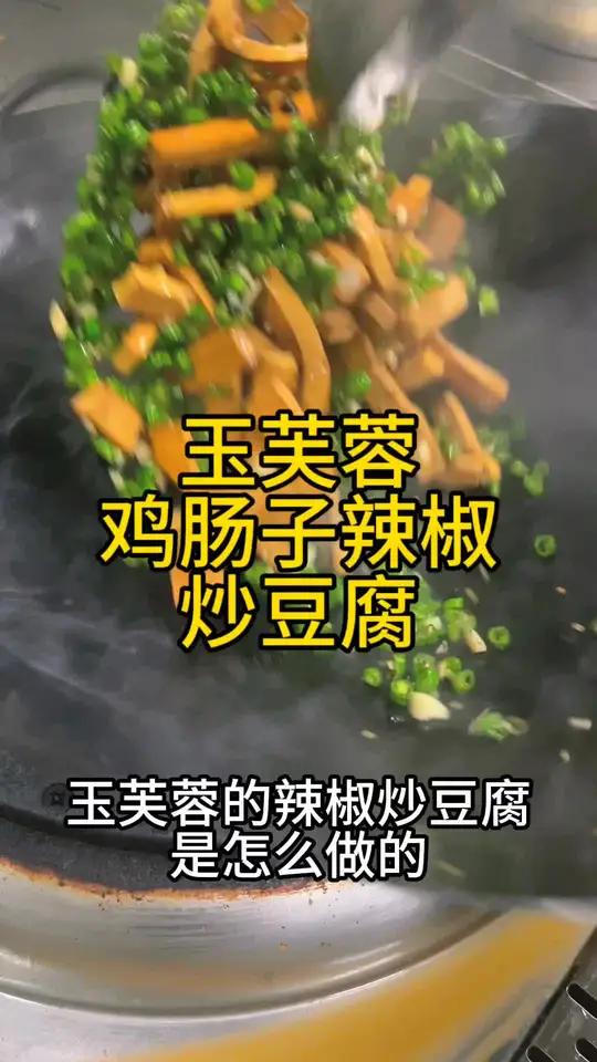 鸡肠子辣椒炒豆腐 南豆腐和北豆腐的区别