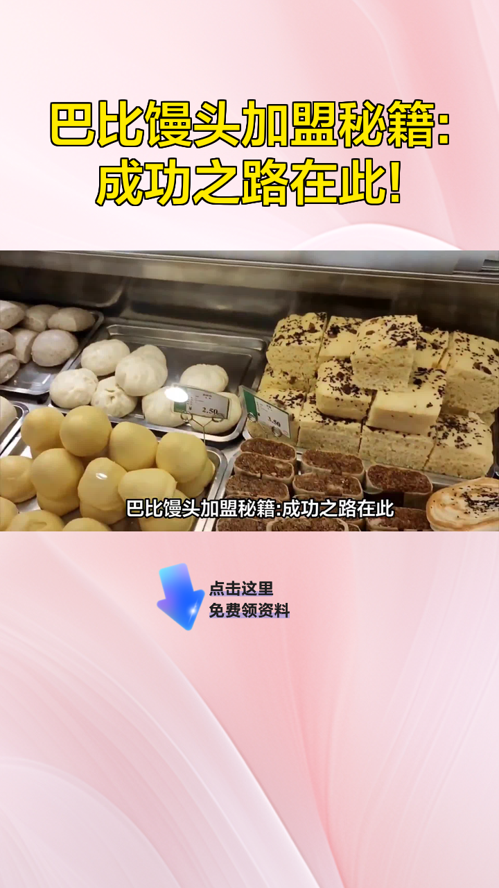 巴比馒头加盟秘籍:成功之路在此!