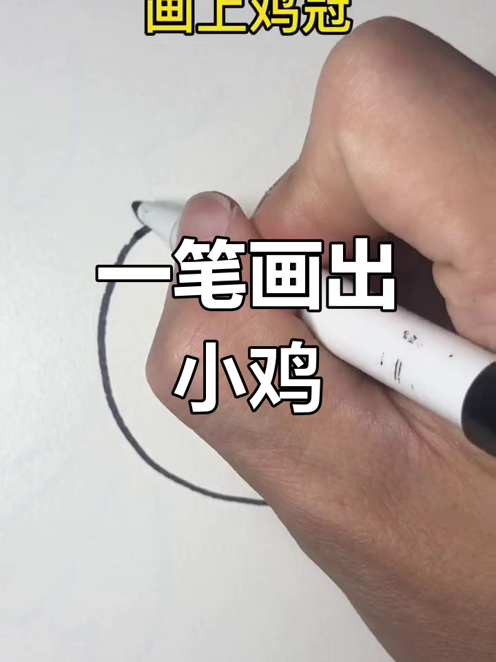 数字画鸡,简单又好玩!