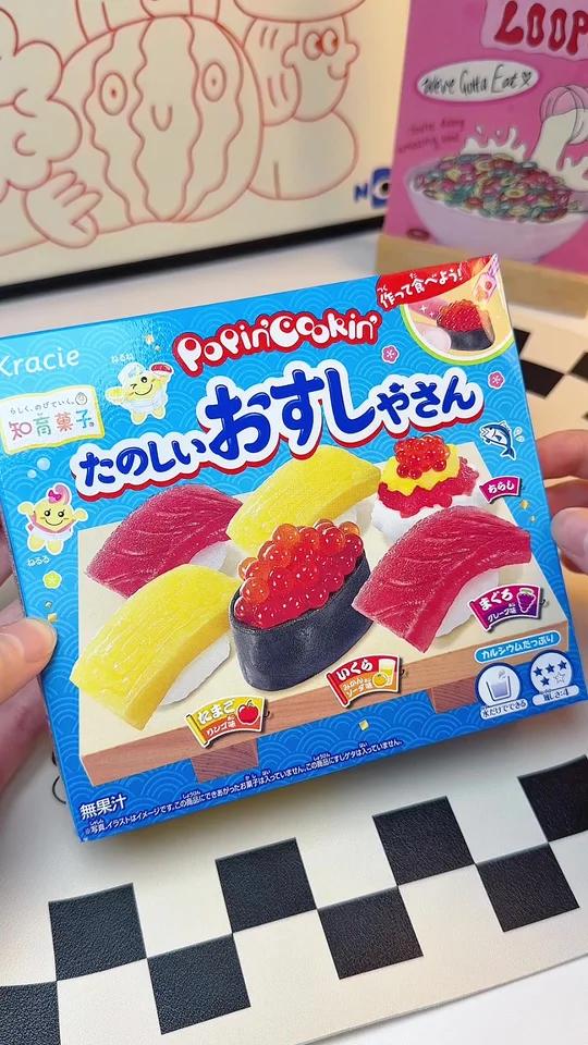 沉浸式玩寿司食玩