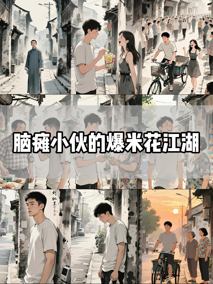 20岁脑瘫小伙的爆米花摊：向阳而生的力量