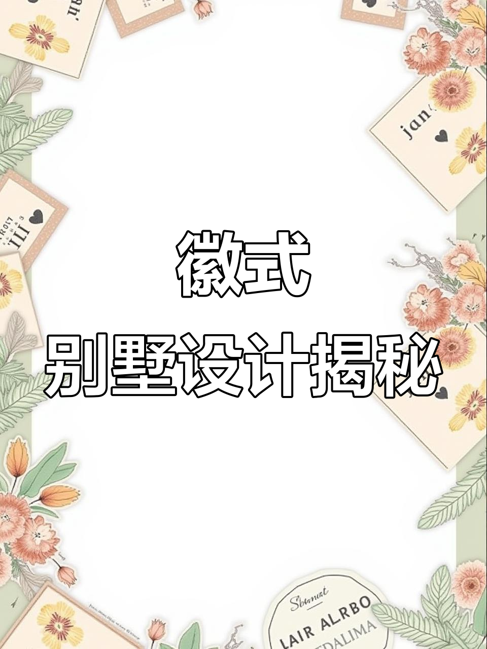 徽式建筑魅力,13米x14.8米的别墅设计全解析