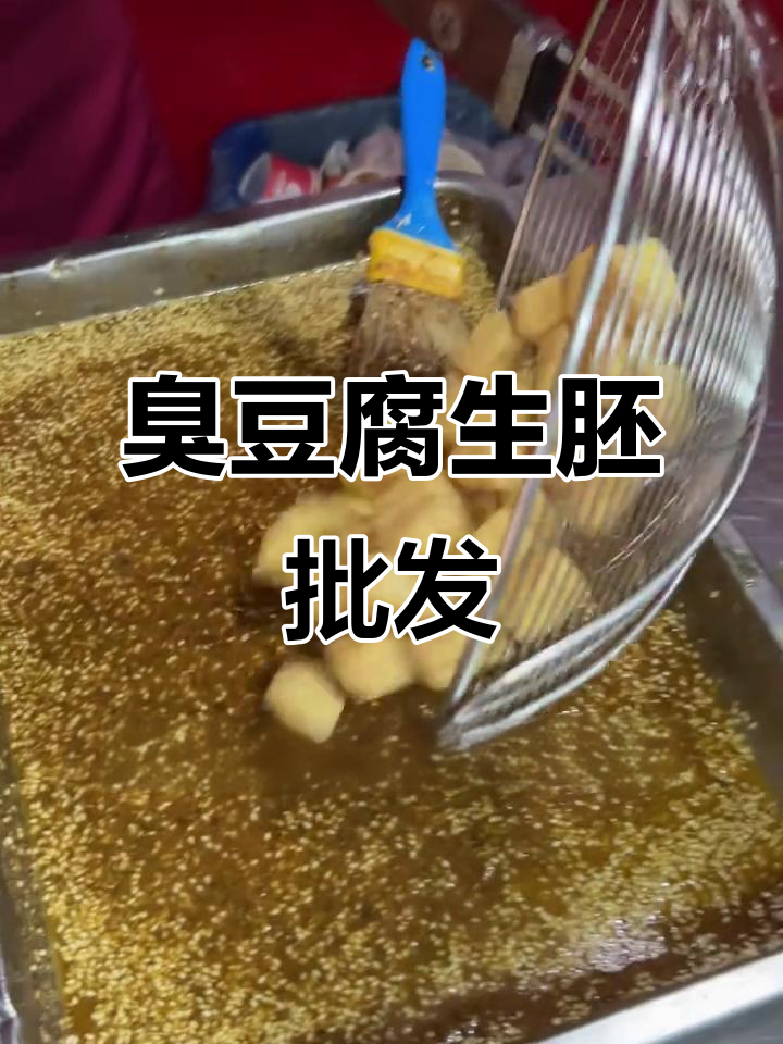 臭豆腐生胚批发，秘制调料全赠送！