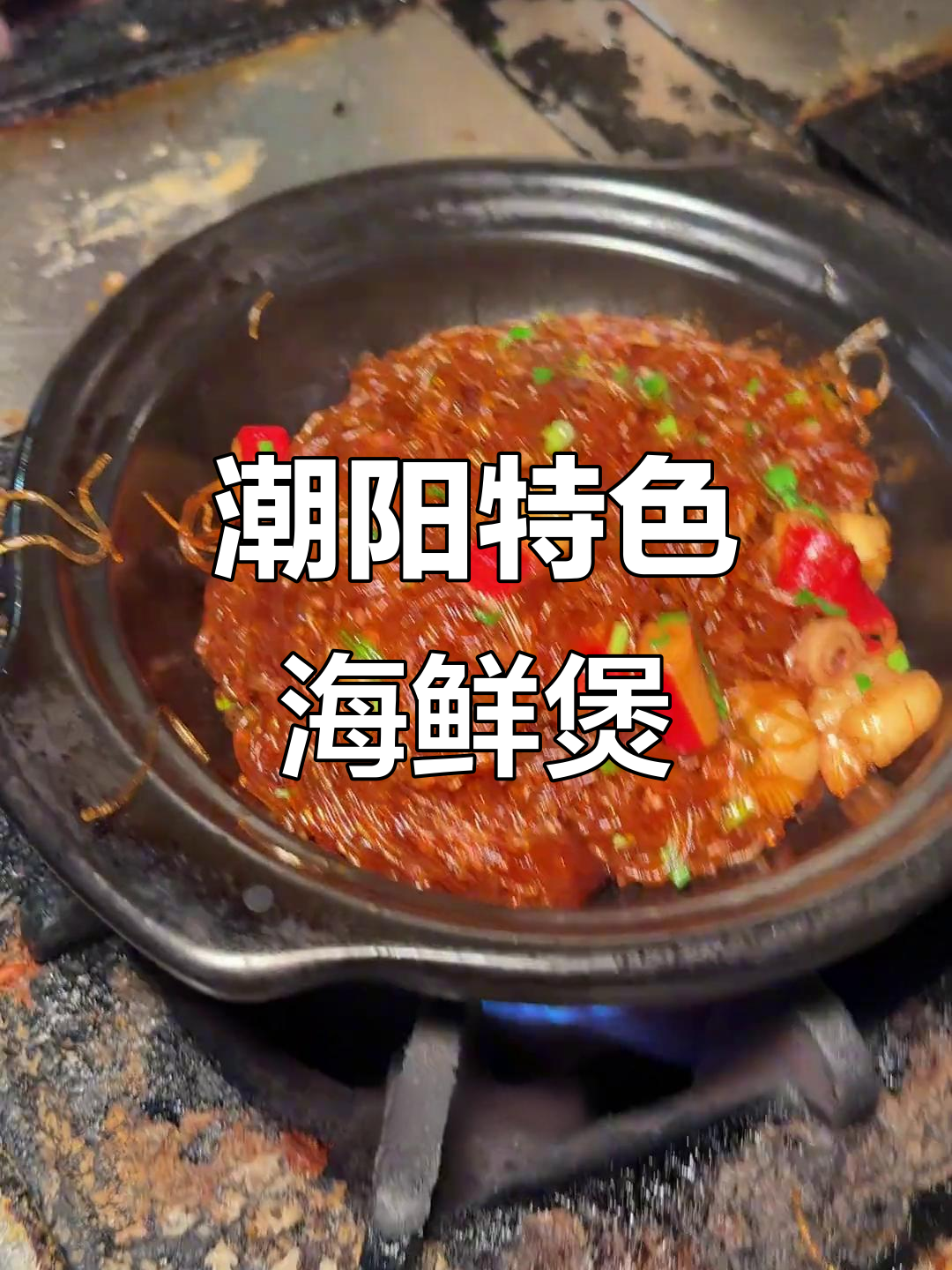 潮汕海鲜砂锅菜,冷天必吃美味