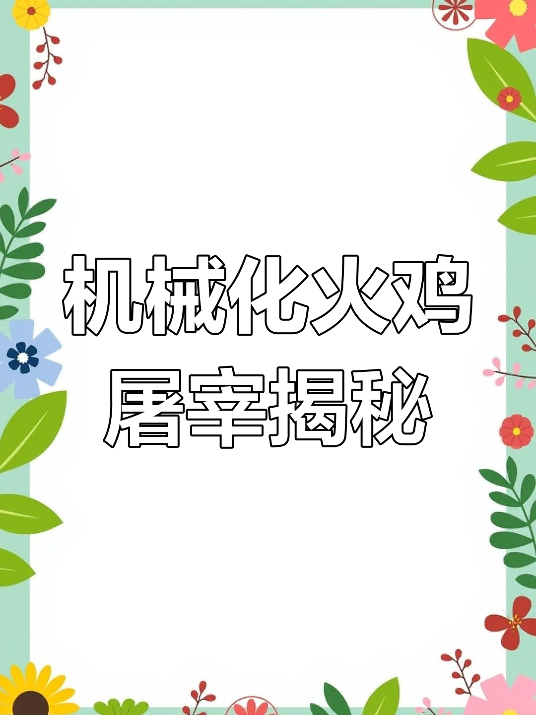 美国火鸡屠宰全流程曝光,流水线作业是否影响口感?
