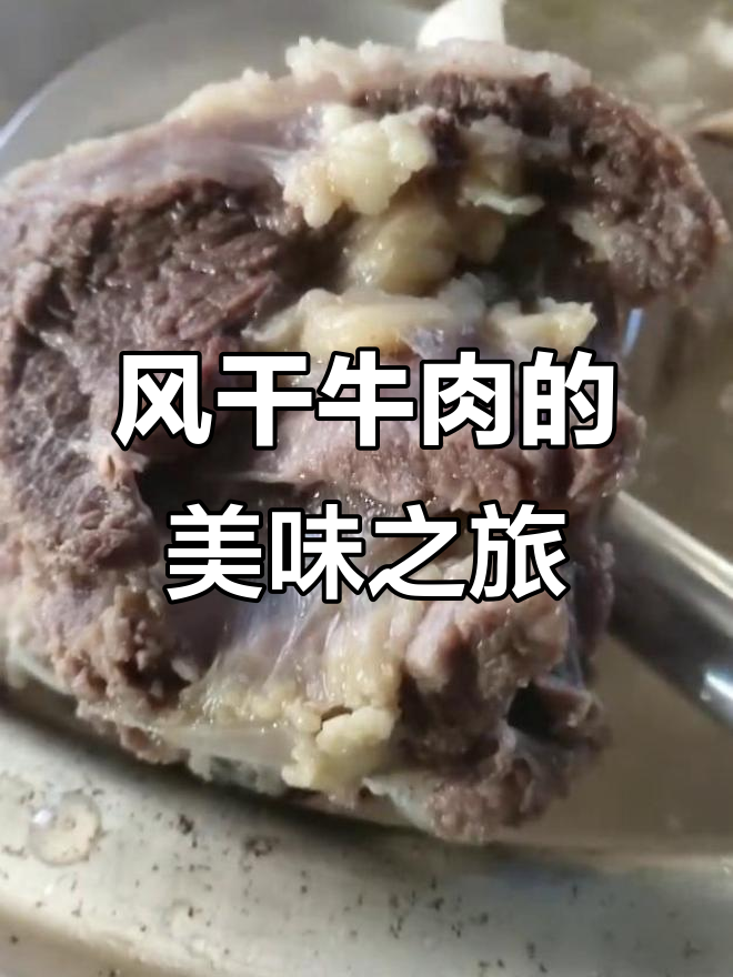 新疆风干牛肉,回味无穷,吃一次就难以忘怀!