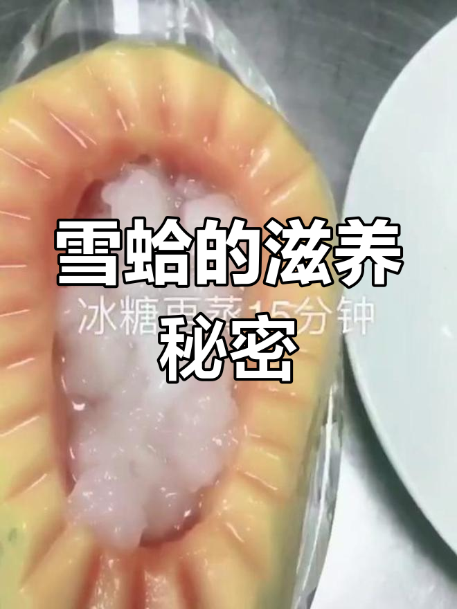 雪蛤滋补养生,延缓衰老,提升体力与美丽