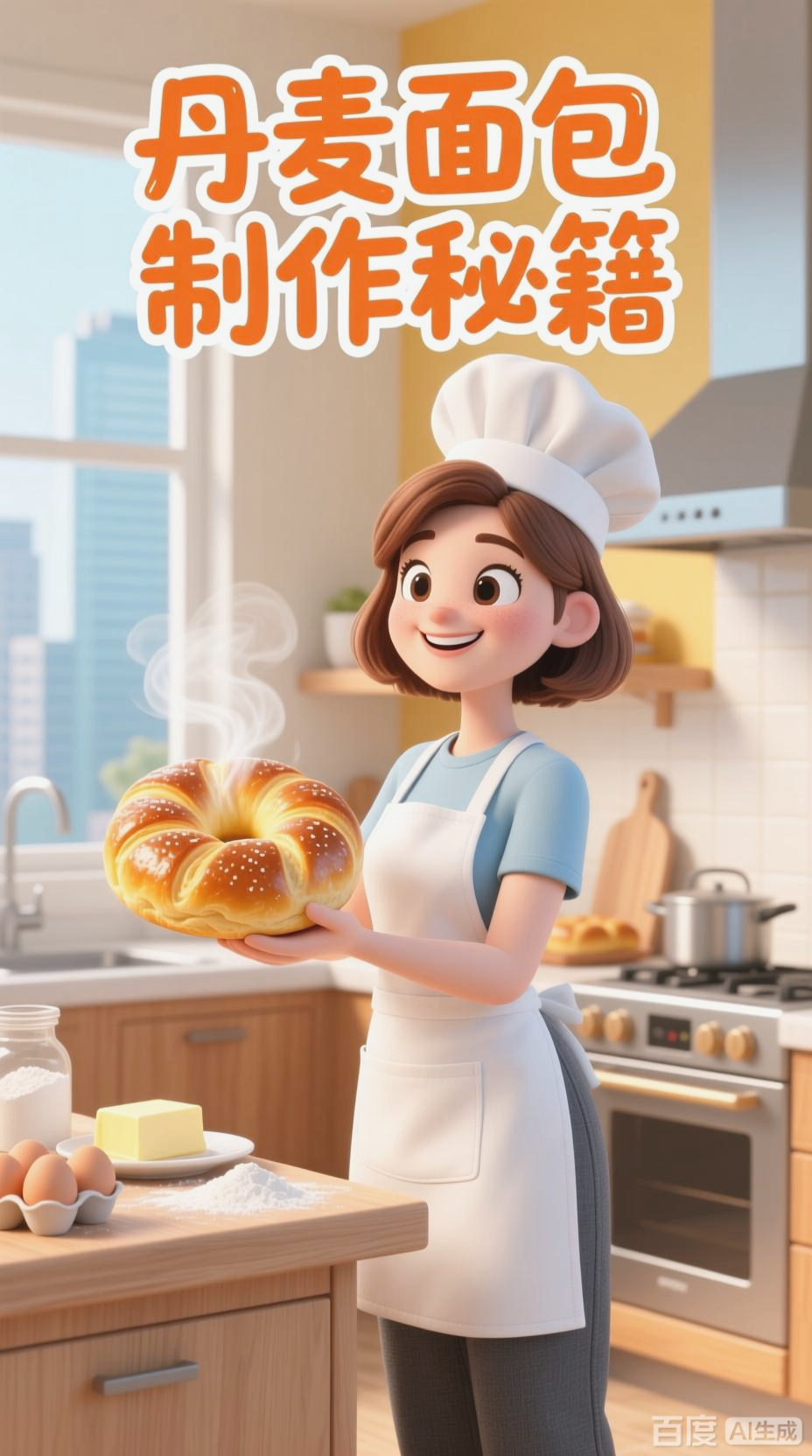 丹麦面包制作全流程