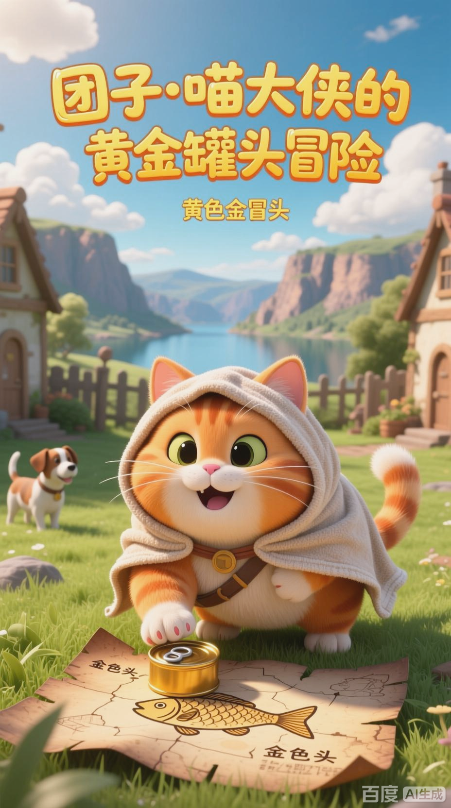 团子喵大侠的金色鱼罐头冒险