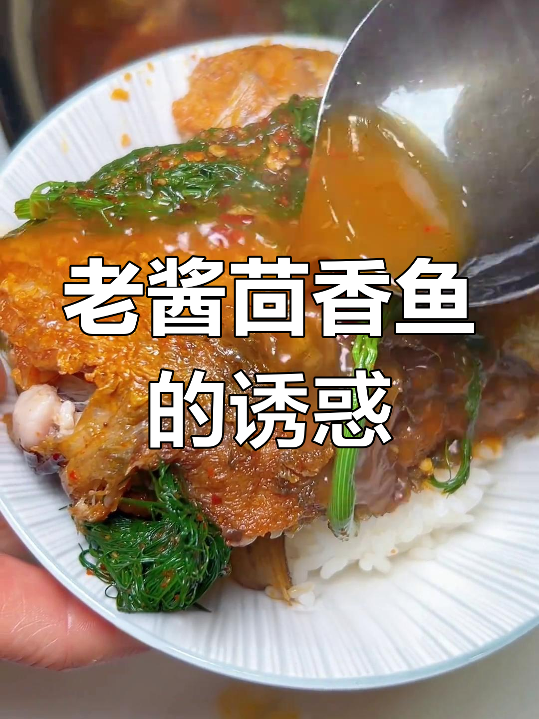 鲫壳鱼与茴香完美融合,汤汁拌饭让人欲罢不能!