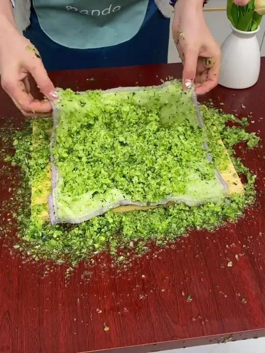 包包子包饺子挤菜馅,用这个挤馅袋方便省事又干净 厨房好物 生活好帮手 包饺子 菜馅挤水器 