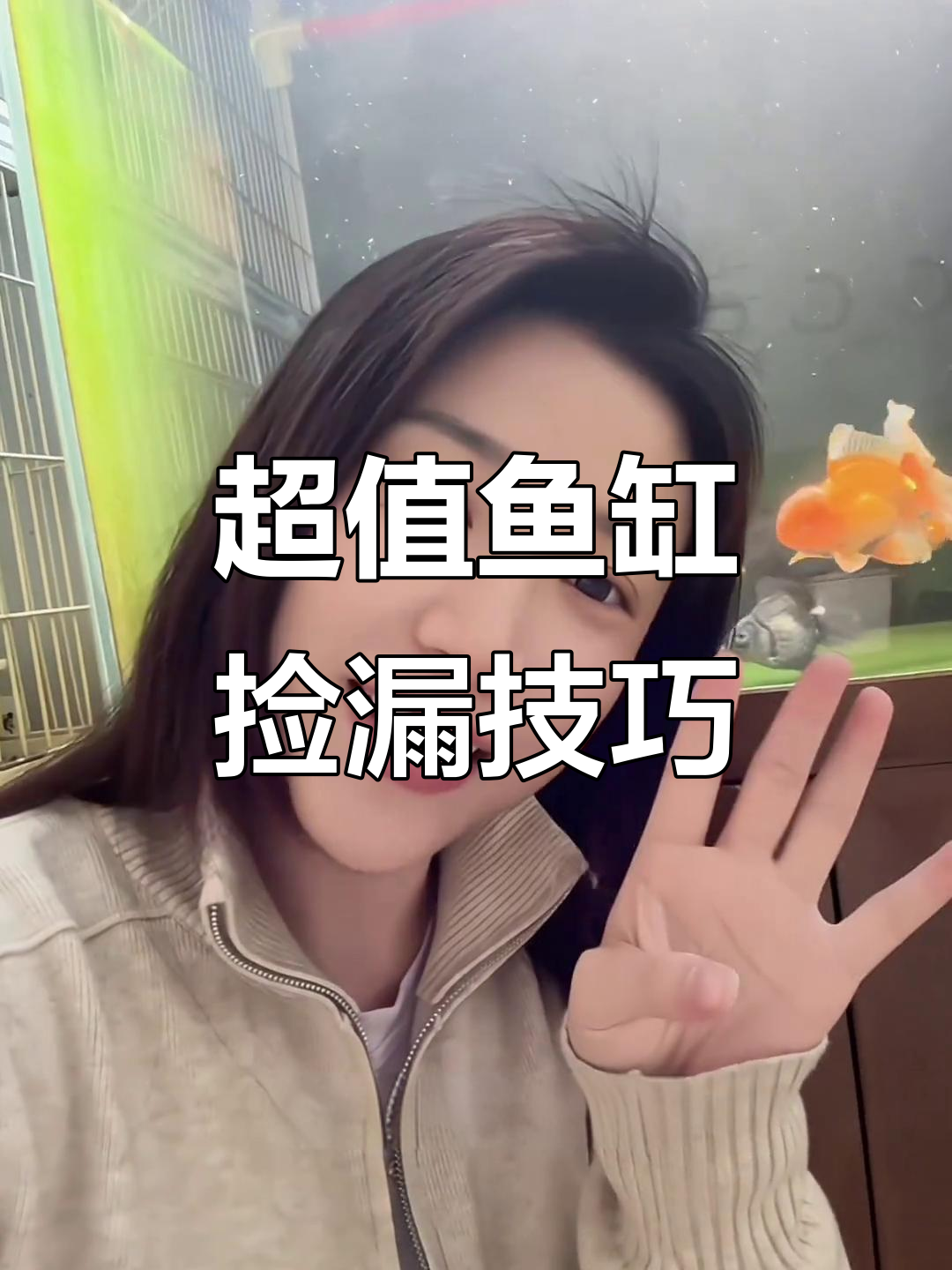 1米底滤鱼缸,400元捡漏!分享超值购买经验