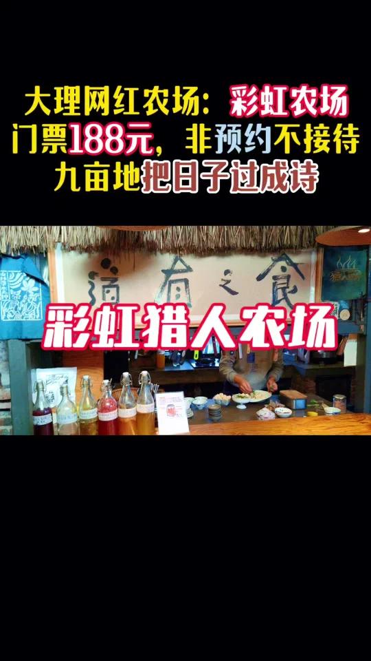 大理网红农场,彩虹农场,真把日子过成了诗