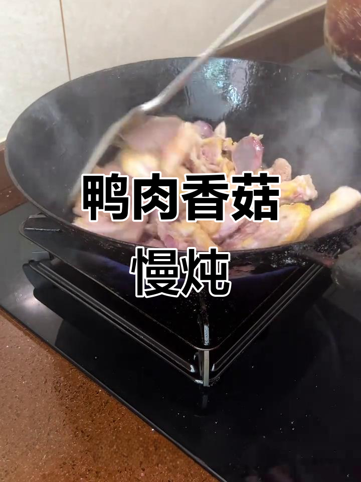 鸭肉炖蘑菇,家常美味做法大揭秘