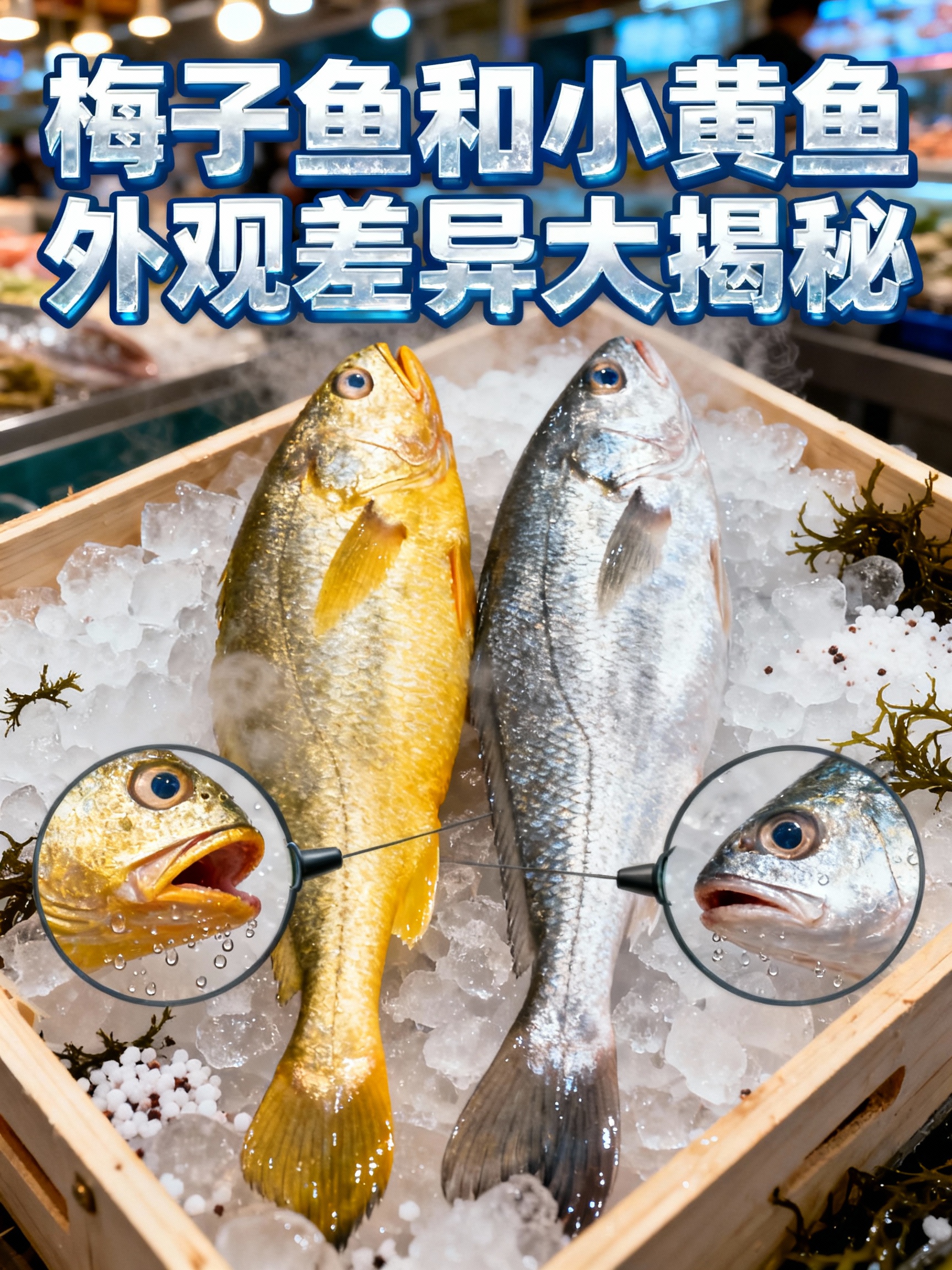 梅子鱼和小黄鱼外观差异大揭秘