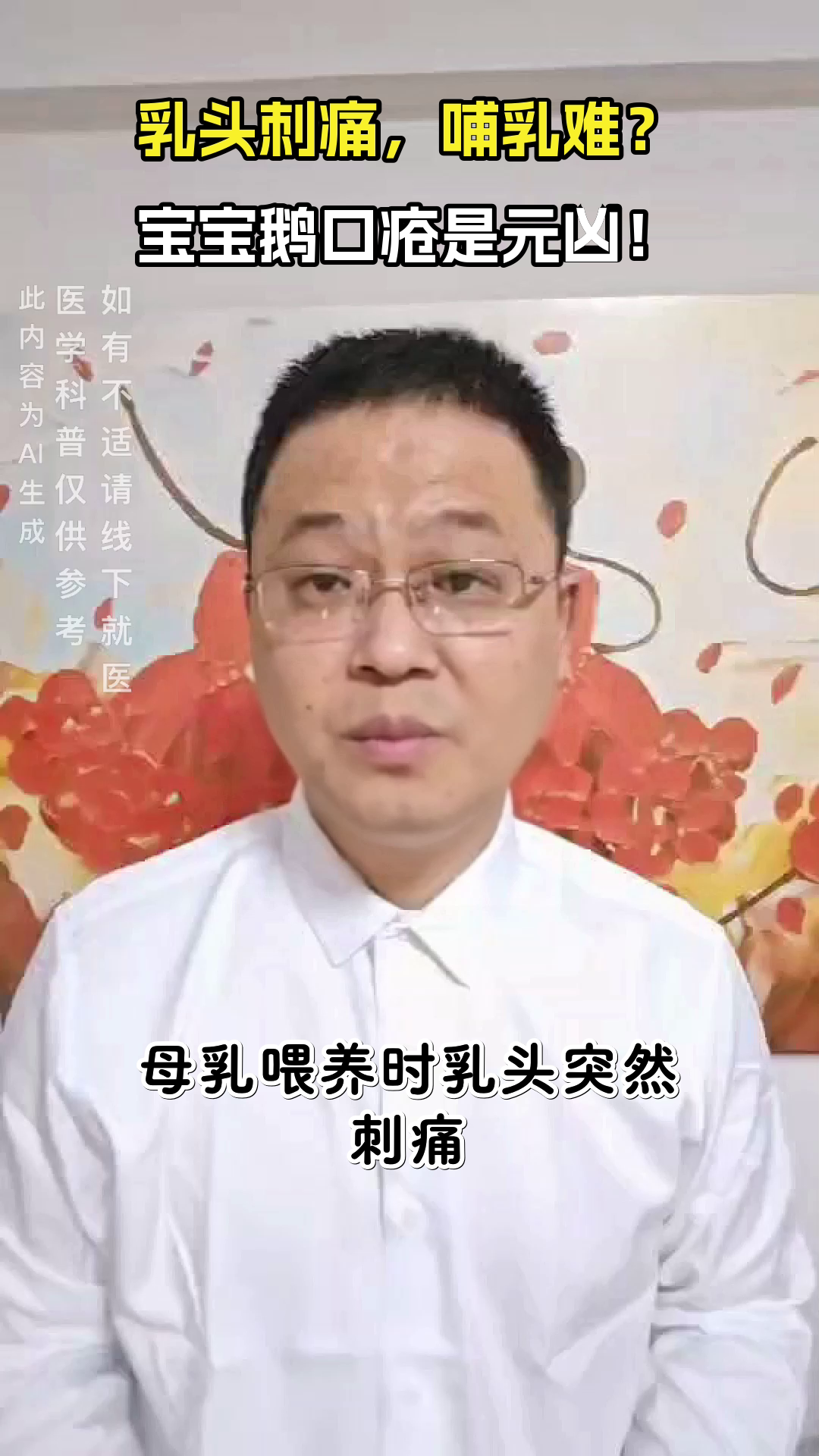乳头刺痛？可能是宝宝鹅口疮！