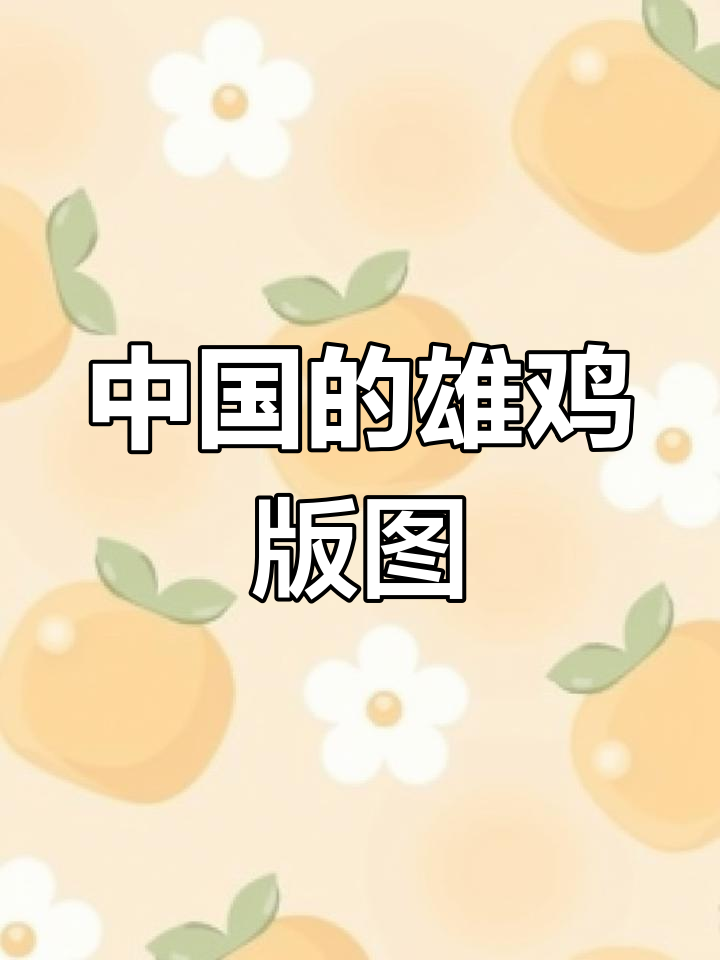 中国地图像雄鸡,东北三省在“鸡头”,海南南海珠群岛成“鸡腿”