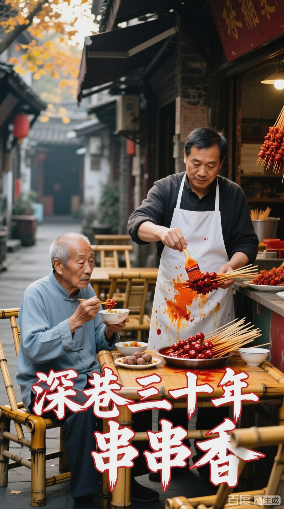 深巷串串香，三十年老味道