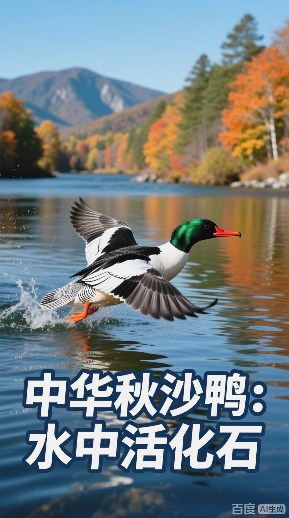 中华秋沙鸭的生态之美