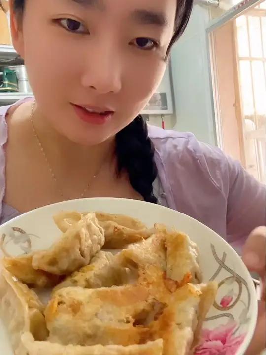 好吃热量又低的煎饺,早上吃,超幸福～3分钟营养早餐挑战早餐吃什么超级好吃美食