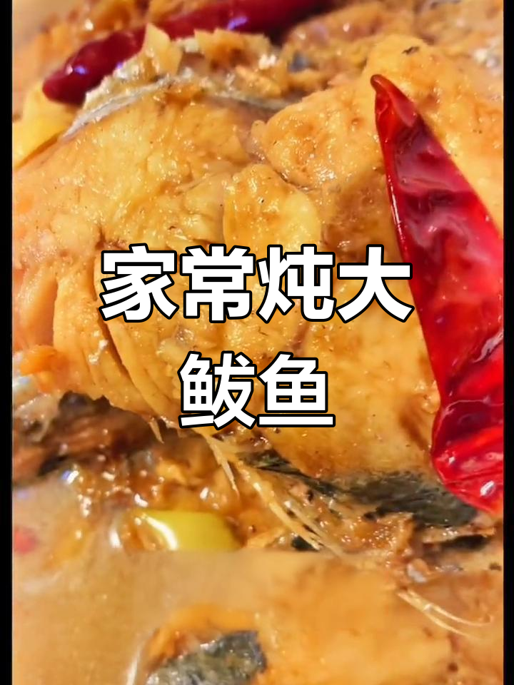 新鲜舟山大鲅鱼,家常炖法鲜嫩无比,下饭超赞