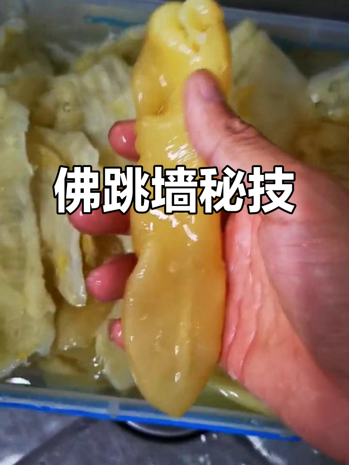 佛跳墙的精髓在于干货涨发,花胶、鱼翅缺一不可