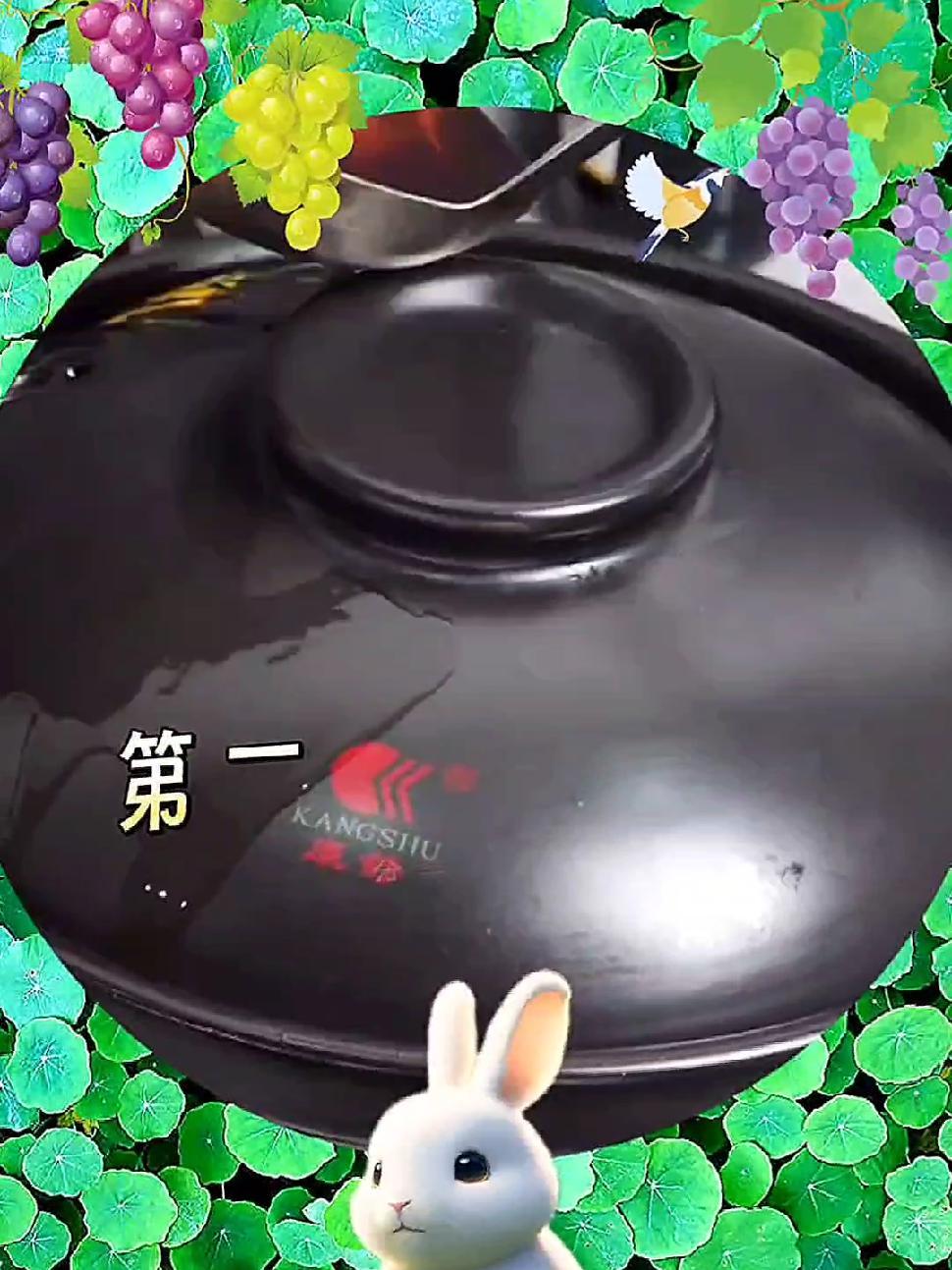 康舒陶瓷砂锅宽口大口径砂锅高温耐热明火直烧黄焖鸡米饭煲仔饭锅 砂锅粥 多功能电煮锅 陶瓷碗