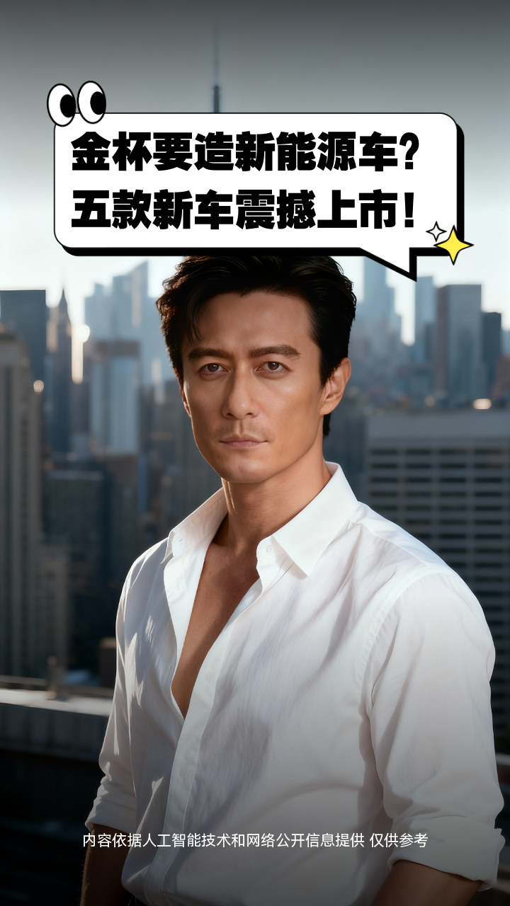 金杯要造新能源车？五款新车震撼上市！