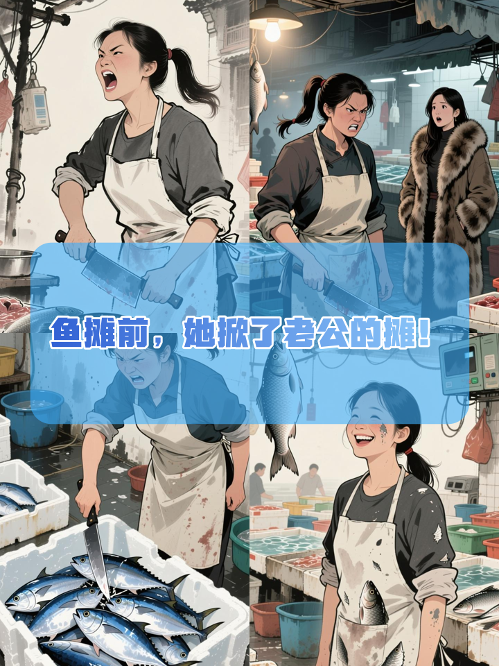 卖鱼西施直播捉奸，反手接管海鲜帝国！