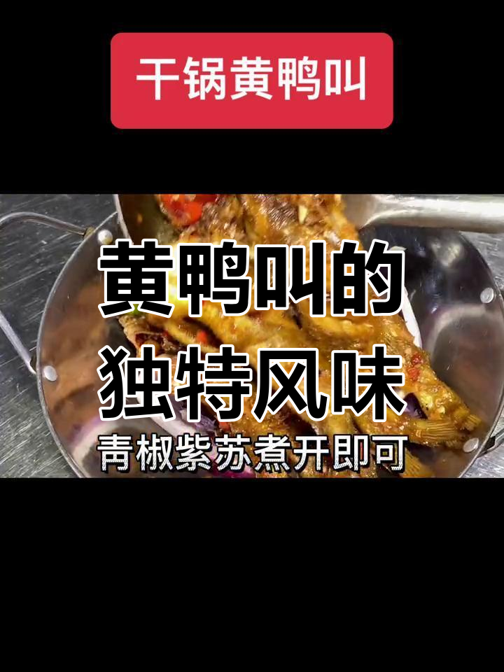 黄鸭叫各地称呼各异,干锅做法最美味!