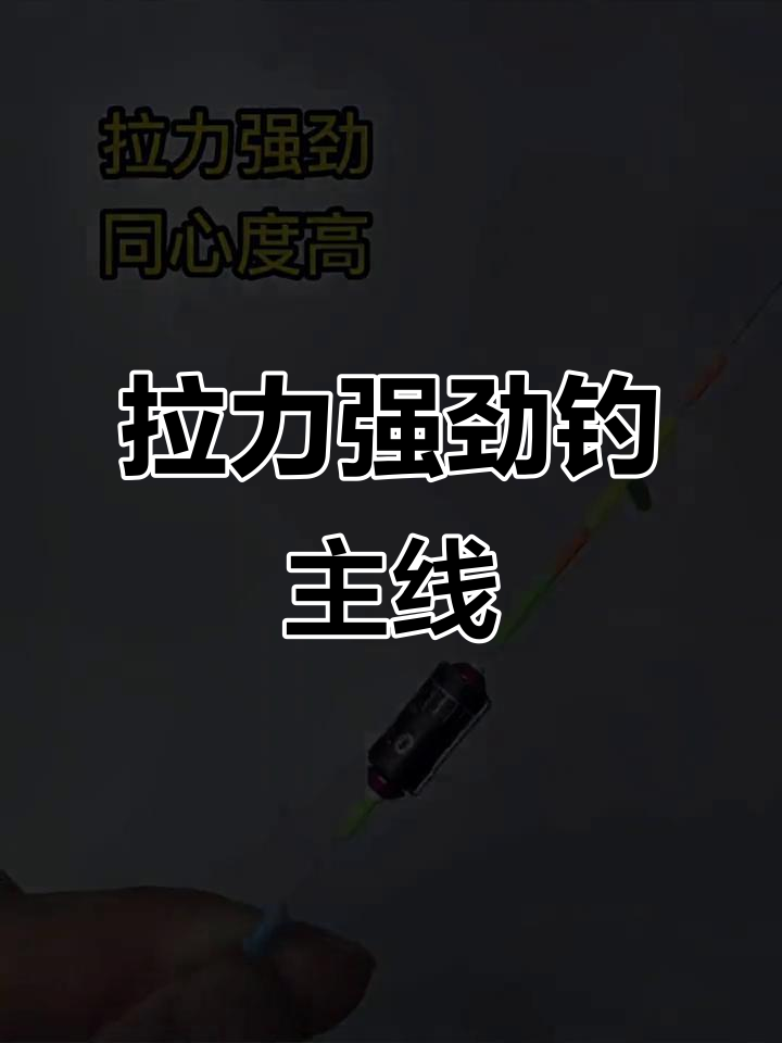 钓鱼线全套装备,拉力强劲,轻松绑好渔具