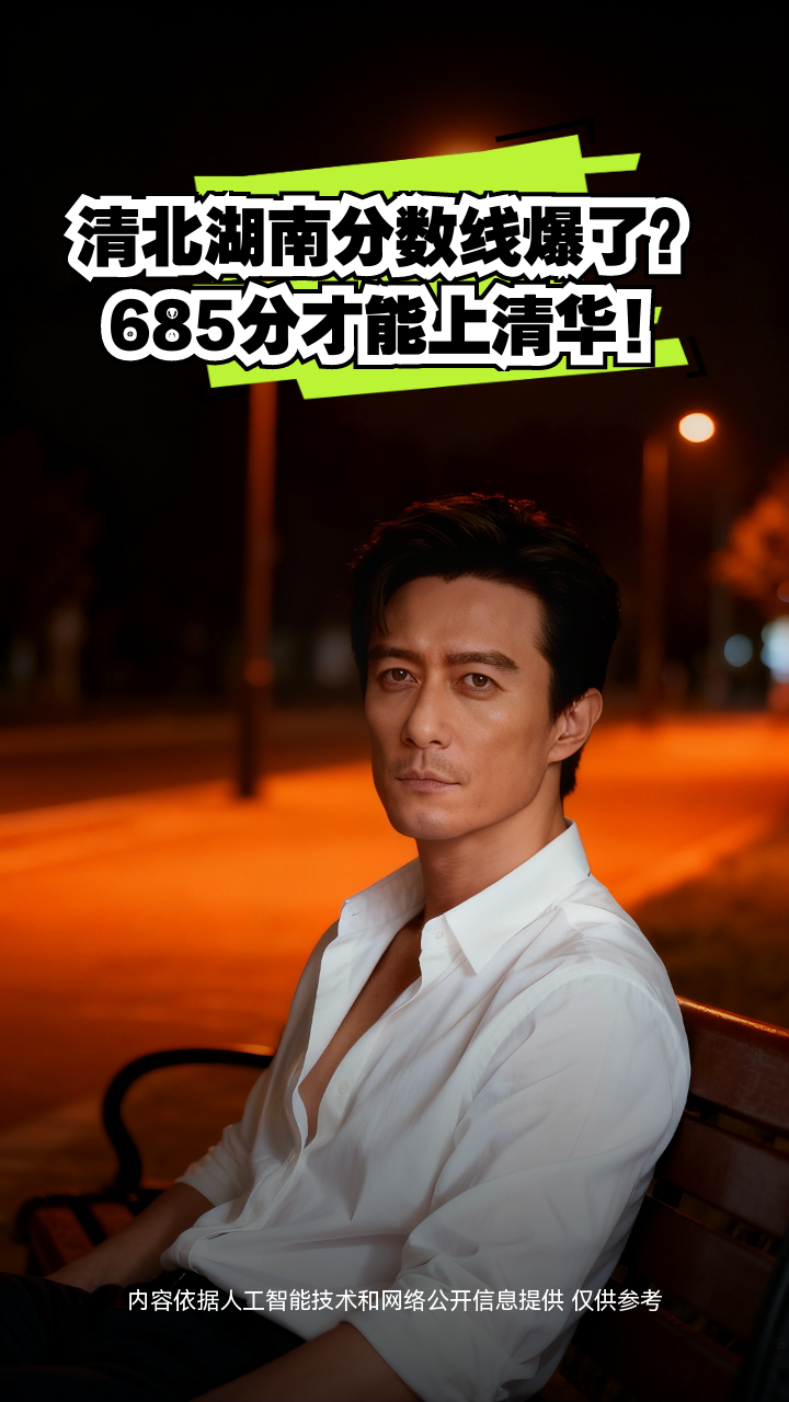 清北湖南分数线爆了?685分才能上清华!