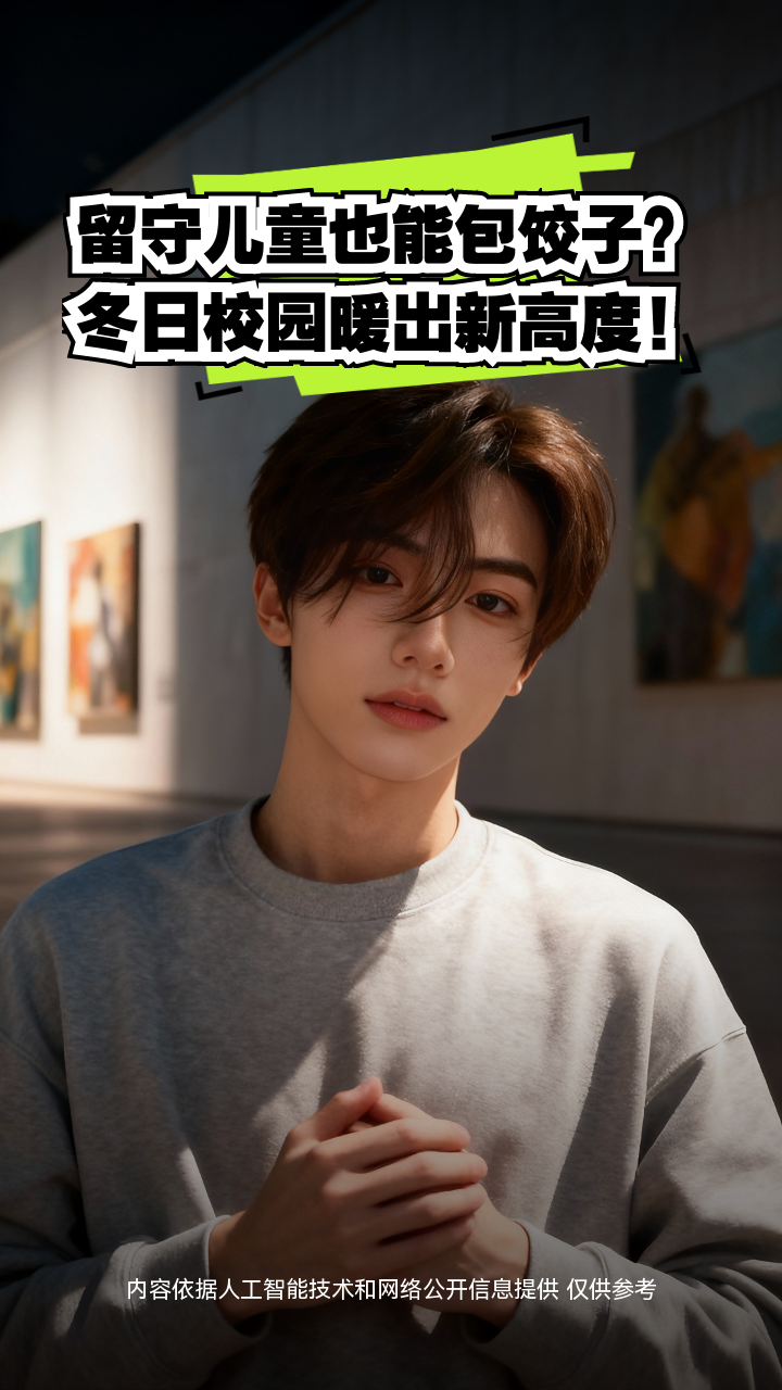 留守儿童也能包饺子?冬日校园暖出新高度!