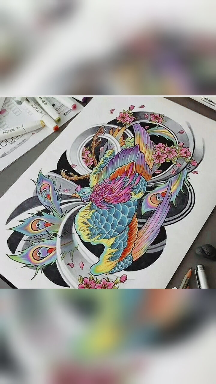 纹身手稿 纹身素材 新传统纹身素材图片合集 纹身图案