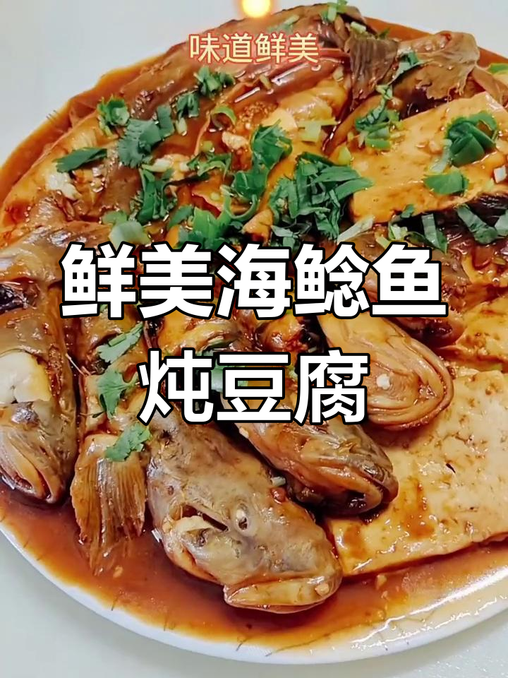 海鲶鱼炖豆腐,家常美味又营养