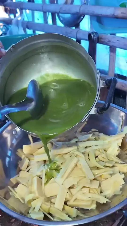 浒苔拌鲜笋教程 泰国美食泰国有哪些神奇美食泰国菜泰国大叔内容启发搜索