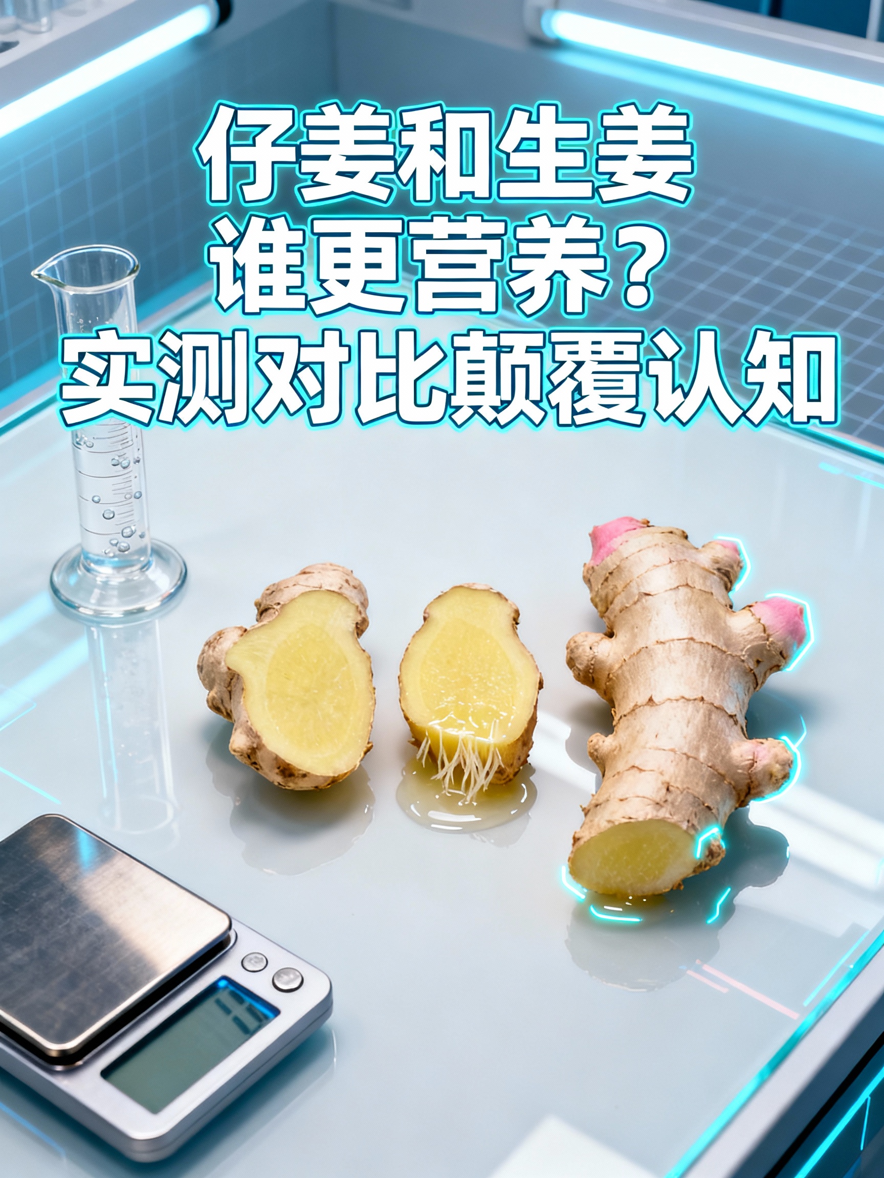 仔姜和生姜谁更营养?实测对比颠覆认知