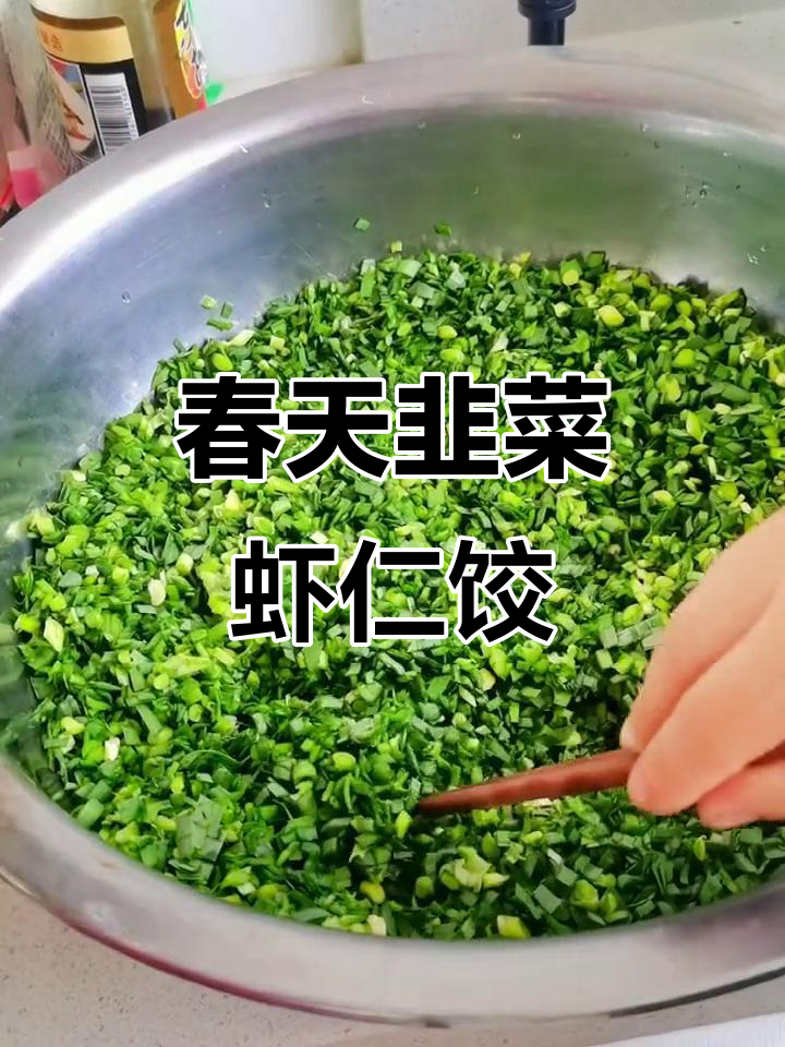 韭菜虾仁饺子,春日健康美味大赏